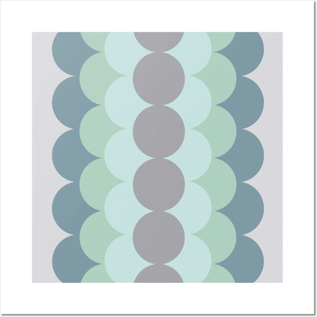 Gradual Mint Wall Art by caligrafica